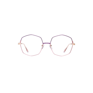 ośmiokątne, damskie okulary