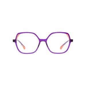 Fioletowe okulary damskie